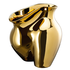 Rosenthal Vase La Chute Gold Platinum