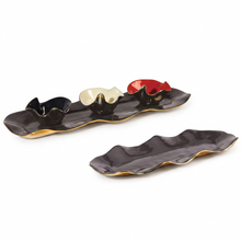 Ruffled Long Trays Graphite
