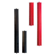 Artist Ruler and Paperweight in Black - 12" and 6"