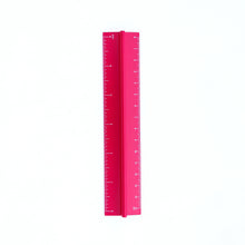 Artist Ruler and Paperweight in Red - 12" and 6"