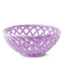 OCTAEVO Sicilia Ceramic Basket Large - Lilac