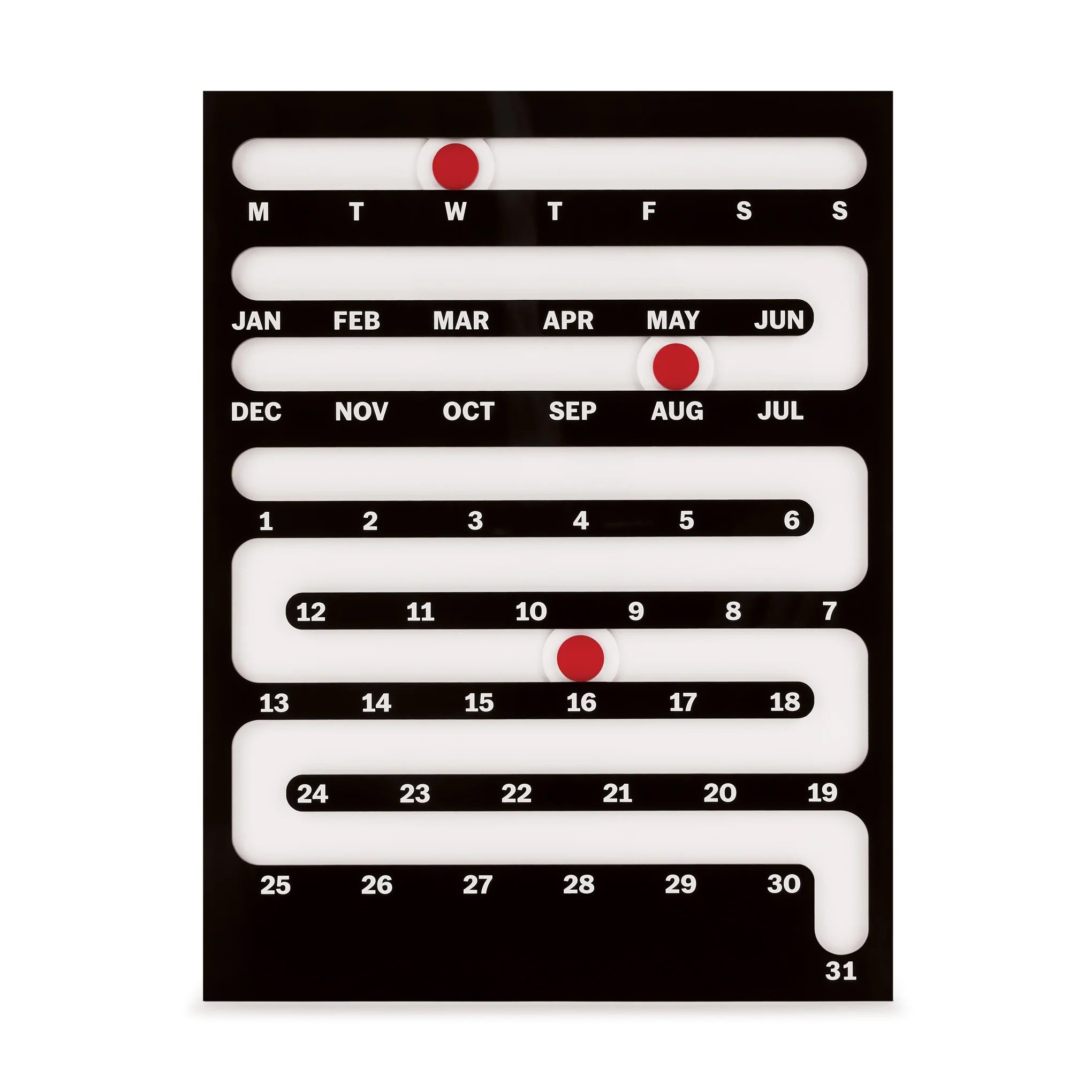 Sliding Perpetual Calendar