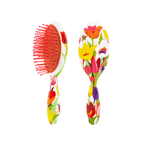 Pylones Hair Brush Small - Tulips