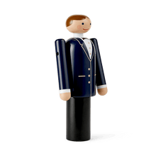 Kay Bojesen Groom, Blue/Black/White