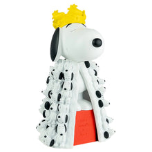 Leblon Delienne Snoopy King with Mini Snoopies on Cape & Woodstock as Crown 17"