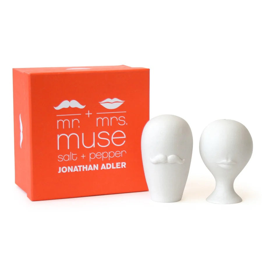 Jonathan Adler Mr. and Mrs. Muse Salt and Pepper Set