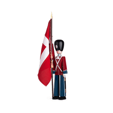 Kay Bojesen Standard-Bearer, Red/Blue/White