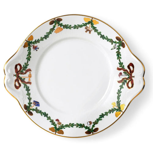 Royal Copenhagen Star Fluted Christmas Dish