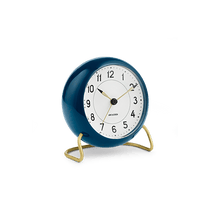 Arne Jacobsen Station Table Clock, H: 4.7"