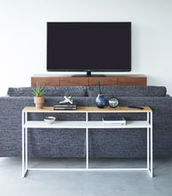 Long Console Table - Steel