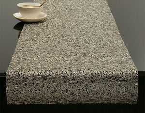 Chilewich Metallic Lace Collection