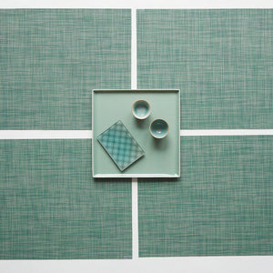 Chilewich Mini Basketweave Collection Ivy