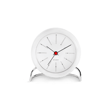 Arne Jacobsen Bankers Table Alarm Clock, Ø: 4.3"