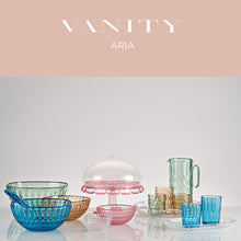 Guzzini Vanity Aria tableware lifestyle setting with cake serving set