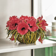 Silicone Vase Red Poppy (Small)