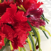 Silicone Vase Red Poppy (Small)
