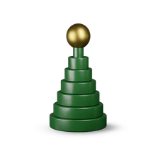 Kay Bojesen Christmas Tree, Green