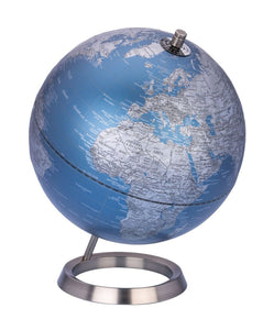 Troika 23.5 Grad 10 Inch Globe on Machined Metal Stand