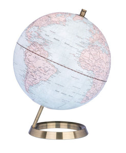 Troika 23.5 Grad 10 Inch Globe on Machined Metal Stand