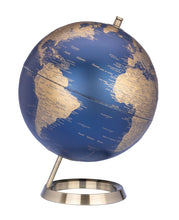 Troika 23.5 Grad 10 Inch Globe on Machined Metal Stand