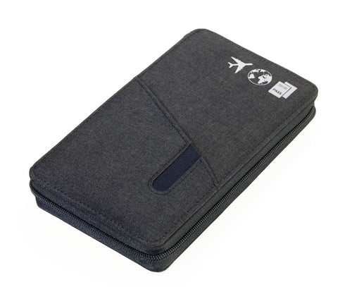 Troika CargoSafe Travel Case With RFID Protection Dark Grey