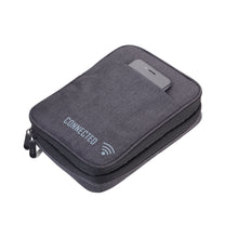 Troika Connected Soft Shell Tech Accessory Organizer Black