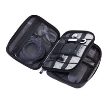 Troika Connected Soft Shell Tech Accessory Organizer Black