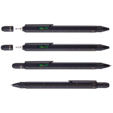 Troika Construction Pen PIP20 Multi-Tool Ballpoint Pen Black Gold