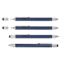 Troika Construction Pen PIP20 Multi-Tool Ballpoint Pen Blue