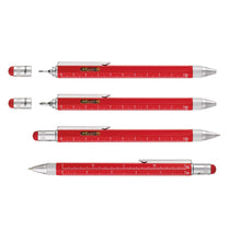 Troika Construction Pen PIP20 Multi-Tool Ballpoint Pen Red