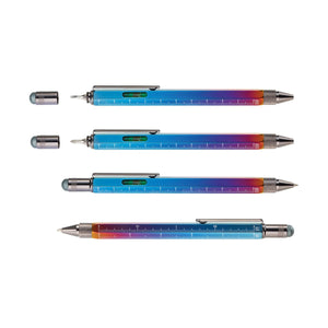 Troika Construction Pen, PIP20, Multi-tool Ballpoint Pen Special Edition Spectrum
