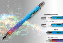 Troika Construction Pen, PIP20, Multi-tool Ballpoint Pen Special Edition Spectrum