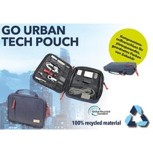 Troika Go Urban Recycled PET Zip Around Tech Accessory Organizer