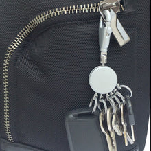 Troika Patent Quick Release Keychain with 6 Exchangeable Rings Mat Chrome