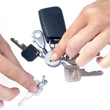 Troika Patent Quick Release Keychain with 6 Exchangeable Rings Mat Chrome