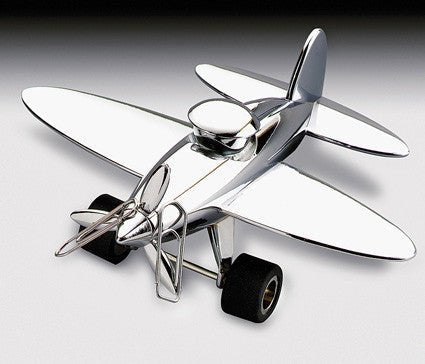 Troika Prop Airplane Paperweight