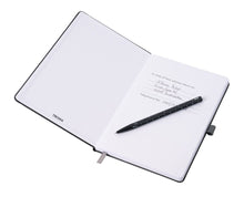 Troika Slimpad A5 Dot Grid Notebook with Construction Basic Pen Black