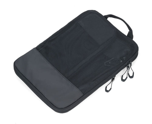 Troika Tarpaulin Compression Packing Cubes Set of 3 Black