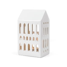 Kähler Urbania Lighthouse Church, White, H: 7.1"
