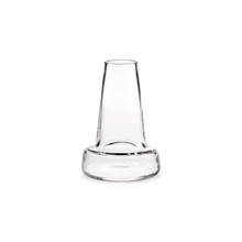 Holmegaard Flora Vase, Clear, H: 9.4"