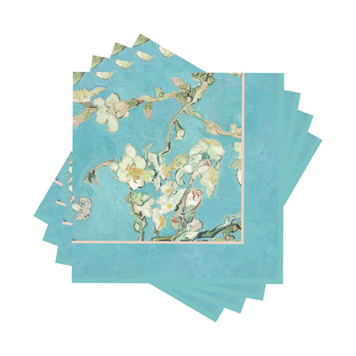 Beverage Napkins - van Gogh Almond Blossom