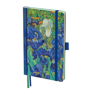 Dot Grid Artist Bullet Journal - van Gogh Irises