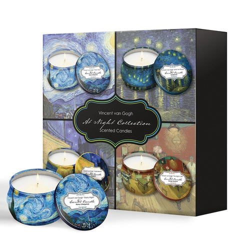 van Gogh Starry Night Scented Candle Set