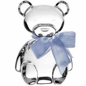 Teddy Bear Crystal Figurine