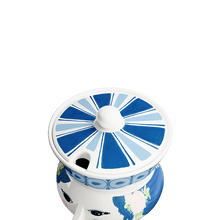 Bjørn Wiinblad Dora Bowl, Blue, Ø: 3.7"