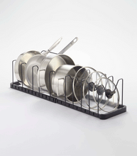 Adjustable Pot Lid Organizer - Steel