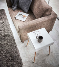 Storage Table - Tall (23" H)  - Steel + Wood