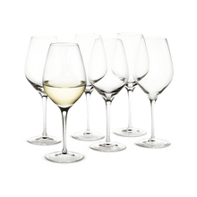 Holmegaard Cabernet White Wine Glass, Clear, 12.2 Oz, 6 Pcs.