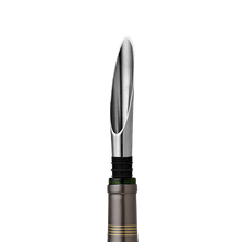 Rosendahl Grand Cru Barware Wine Pourer, Black/Steel, H: 3.1"