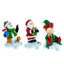 Set of 3 Christmas Stocking Holders Hangers